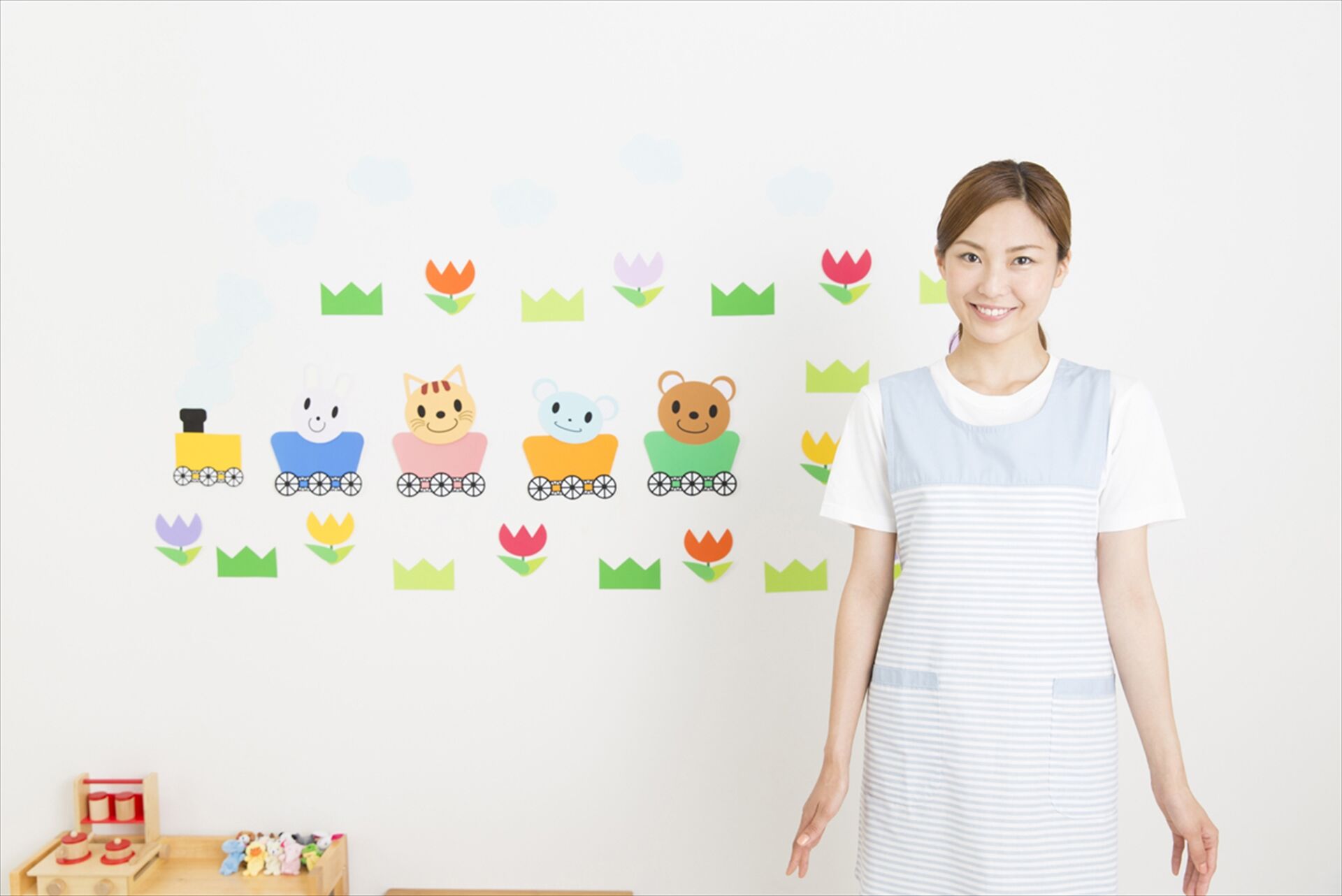 若い女性の先生